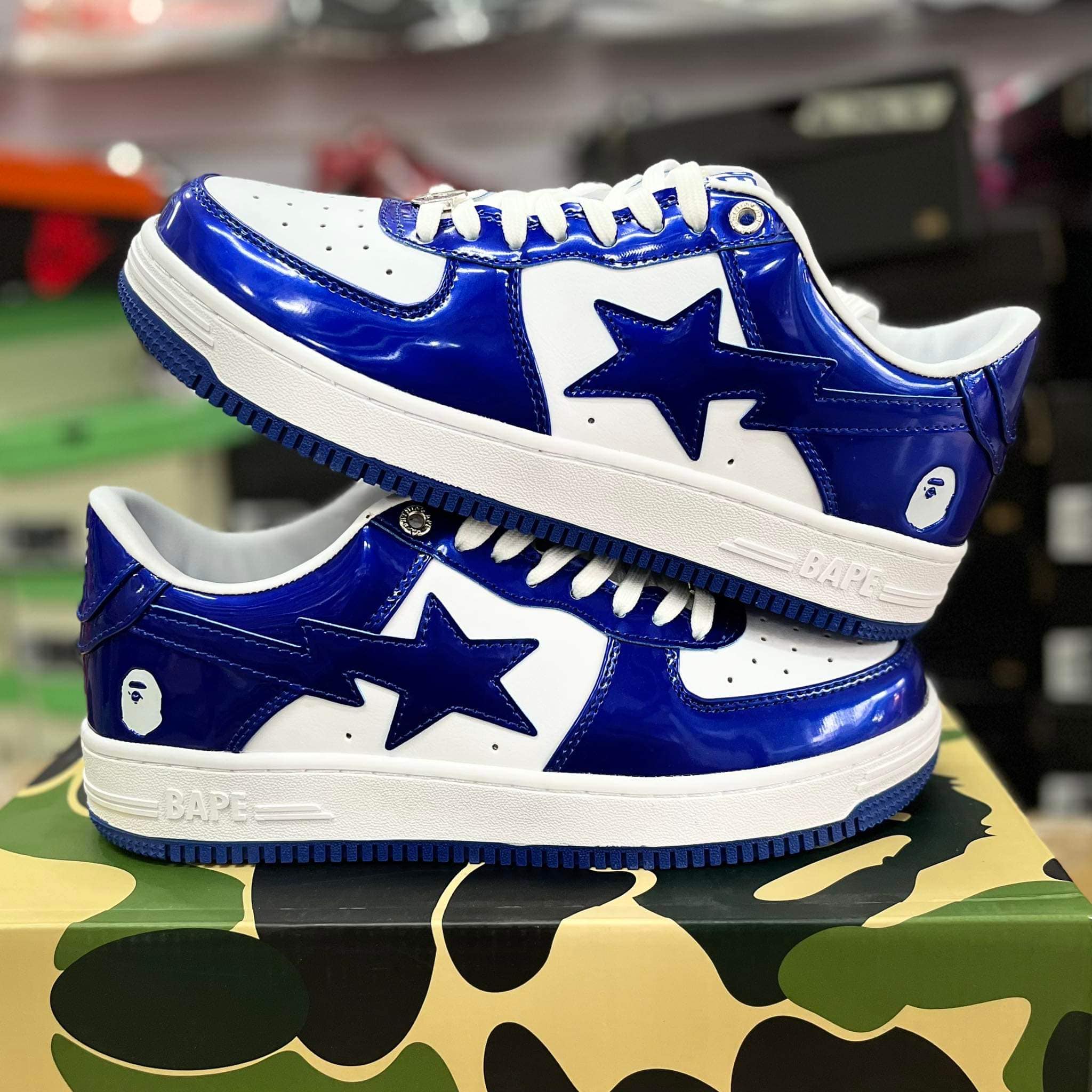 Bape Sta Sports Sneakers With Free Socks Original Eqpt Manufactured Not  Class A | Lazada PH