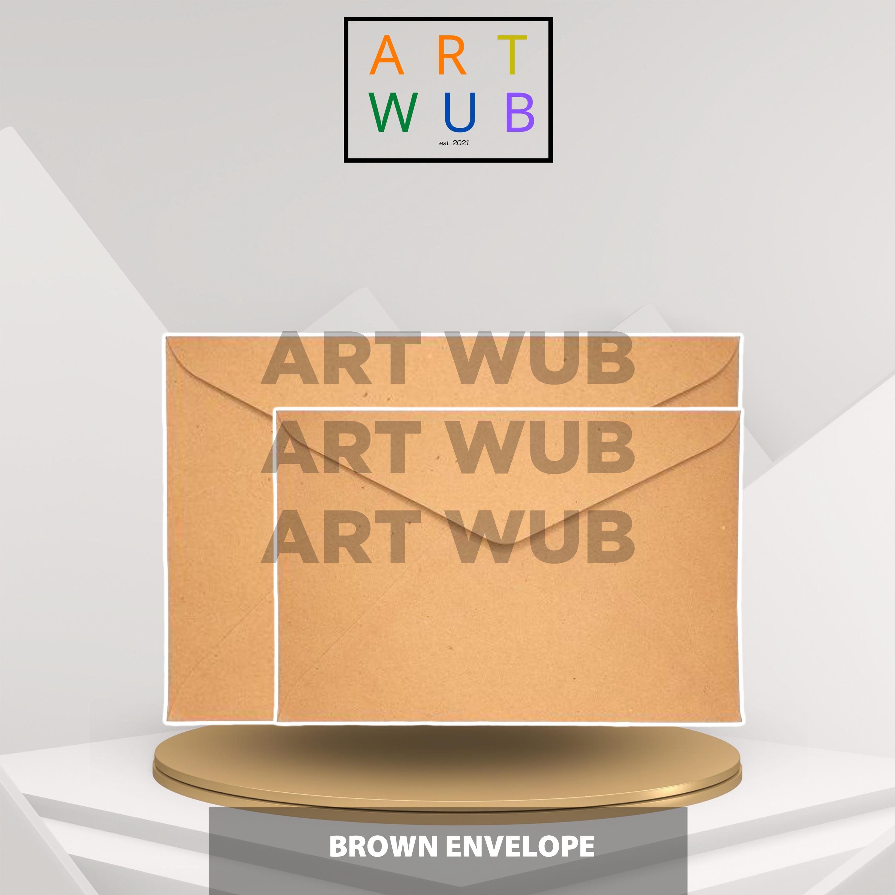 Art wub. Brown envelope 25s Short/Long