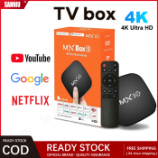Android 12 TV Box Ultra 4K HD Streaming Player