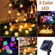 100 LED Solar Christmas String Lights - Waterproof Garden Decor