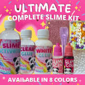 Ultimate Complete Slime Kit | White and Clear Glue ❗️HIGH Quality