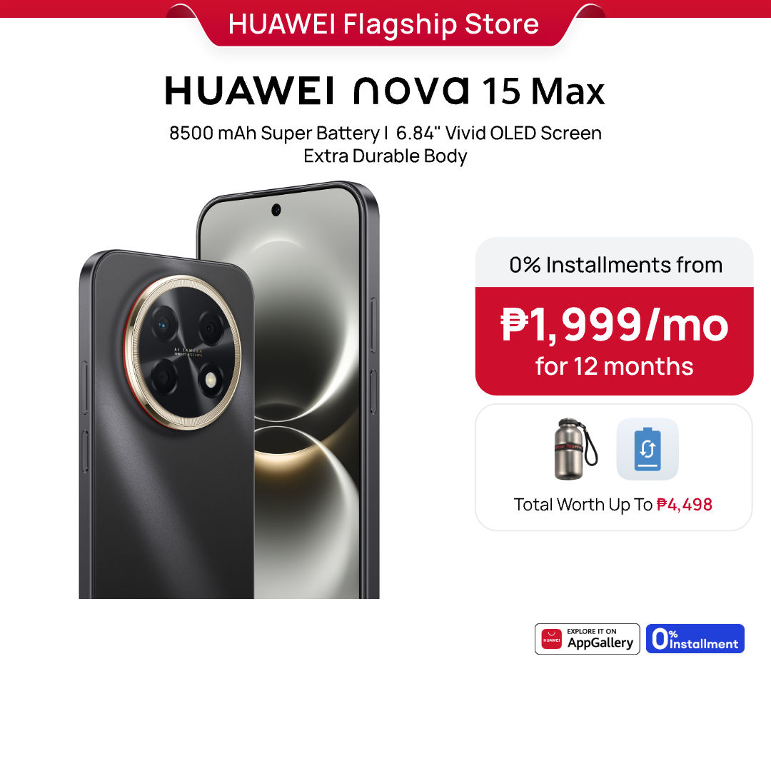 HUAWEI nova 15 Max Smartphone / 16GB*(8GB + 8GB)+256GB / 8500 mAh Super Battery l 6.84" Vivid OLED Screen l Extra-Durable Body l 50 MP RYYB Ultra-Clear Camera l Stunning Stereo Dual Speakers - Image 2