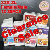 Pet Diaper Pack - Full Wrap and Belly Wrap Disposable Diapers
