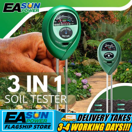 Digital 3-in-1 Soil Tester for Gardening Plants - EASUNPOWER