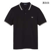 Fred Perry Men's Polo Shirt with Wheat Ears Embroidery