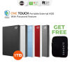 Seagate 1TB One Touch External Hard Drive with Free Recovery