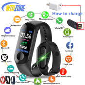 M3 Fitness Smart Bracelet - Heart Rate & Pedometer Tracker