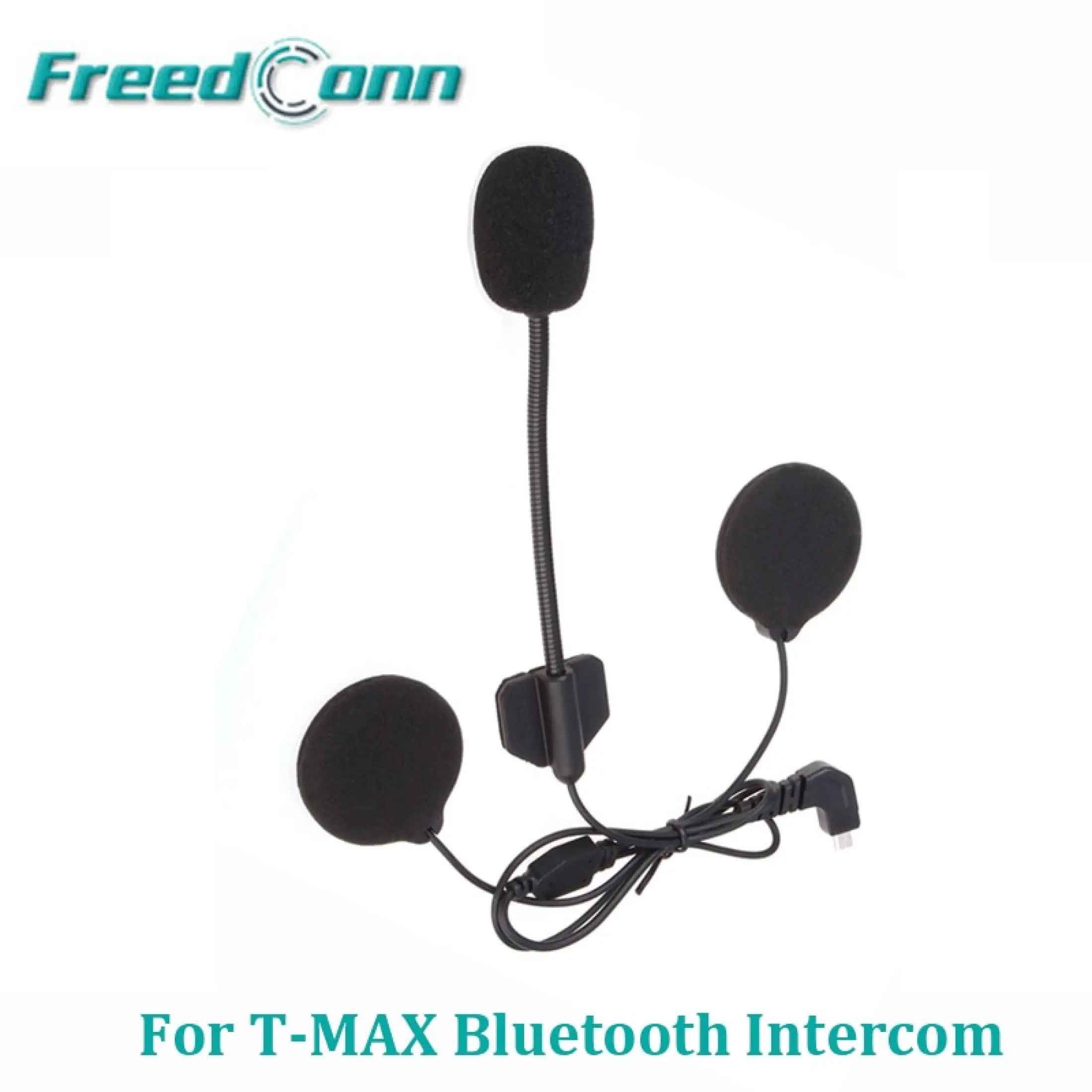 FreedConn COLO T-COM-SC/VB Hard Wire Earphone Speaker for Motorcycle Open Half Face Bluetooth Intercom Headset | Lazada Singapore