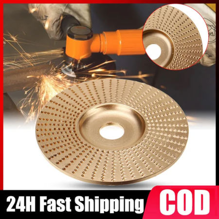 Wood Grinding Wheel for Angle Grinder - 16mm Bore