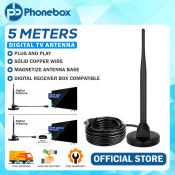 PHONEBOX Digital TV Antenna for Smart TV and Receiver Box