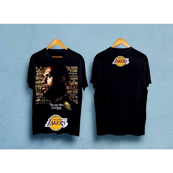 Lebron T Shirt Streetwear Graphic Design loose Tops Tees Unisex