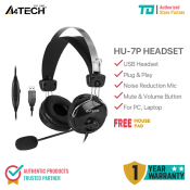 A4Tech USB Type Headset with Noise Reduction Mic