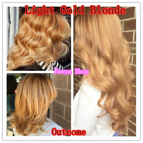 Light Gold Blonde Hair Color with Oxidant ( 8/3 Bob Keratin Permanent Hair  Dye ) | Lazada PH