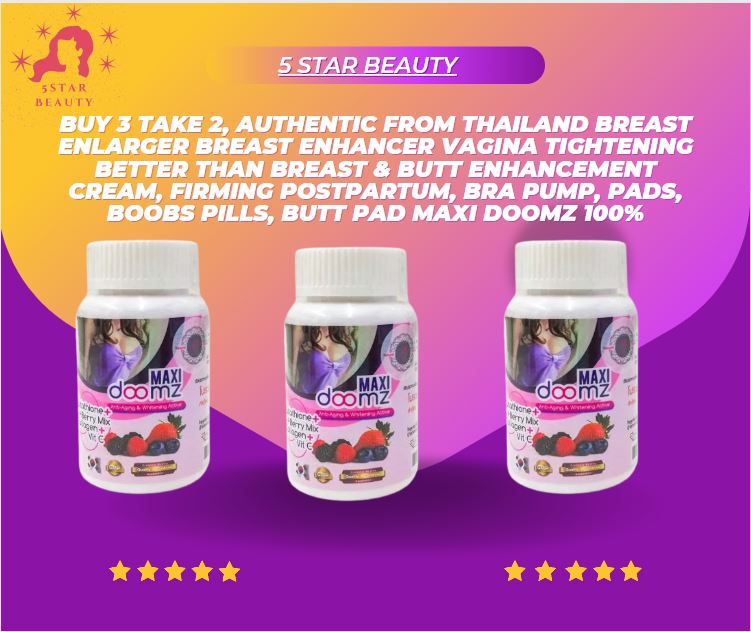 Thai Breast Enhancer Combo: Enlargement, Firming, Tightening - Maxi Doomz