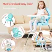 Adjustable High Chair with Removable Table - ledstar