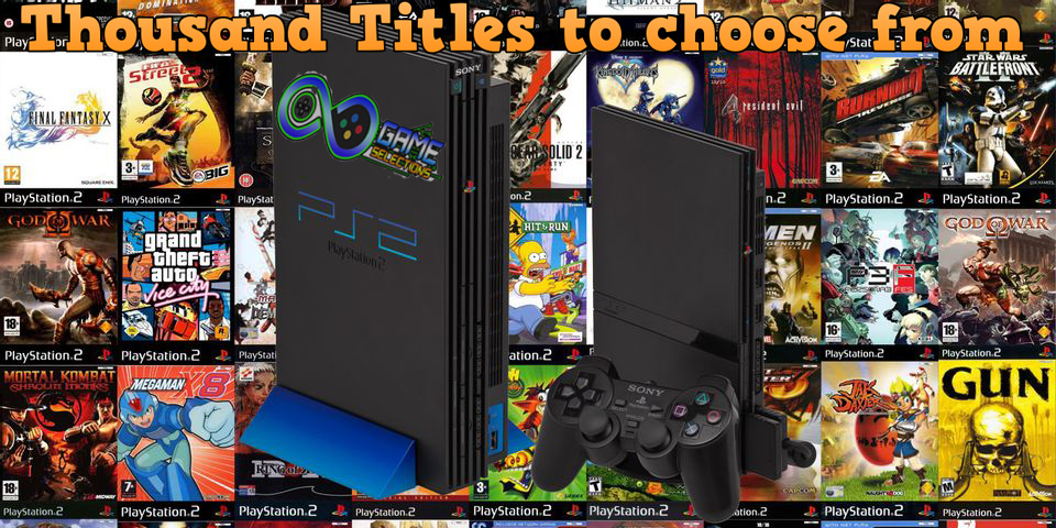 Playstation (PS3) Super Slim/Slim/Fat with 100+ Games Soft