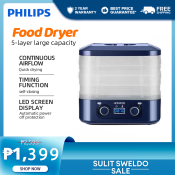 Philips Food Dehydrator - Air Dryer for Healthy Snacks