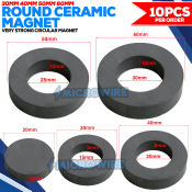 Ceramic Strong Magnets - 10pcs, 30mm-60mm, Very Strong