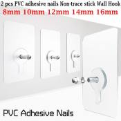 Invisible Adhesive Hooks for Kitchen & Bathroom - No Nails Needed