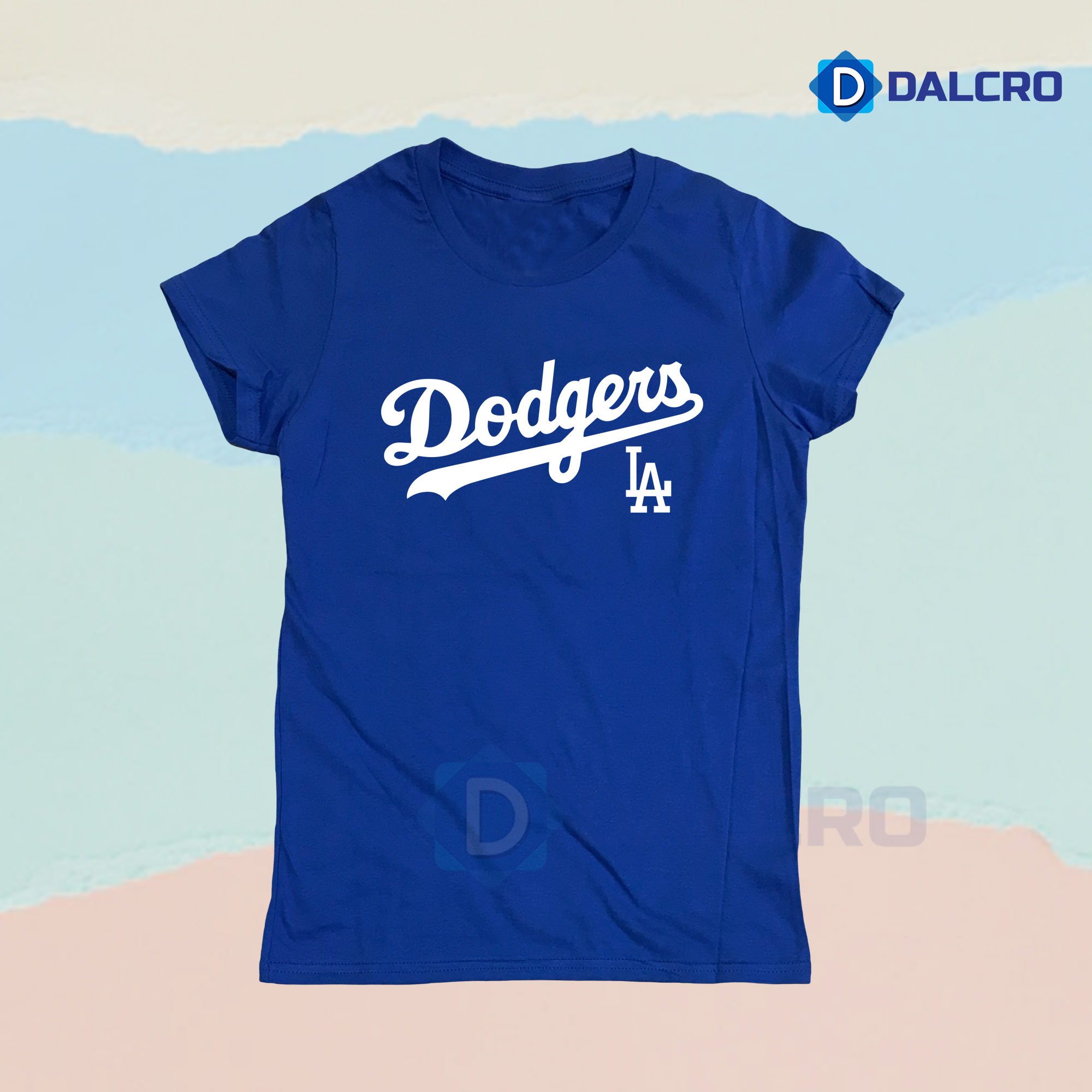 MLB LA Dodgers Men's T-shirt with Embroidery, Rubberized Screen Print  Design tshirt for men, Shirt Tees, Good Quality T-Shirt Sale (Royal Blue)