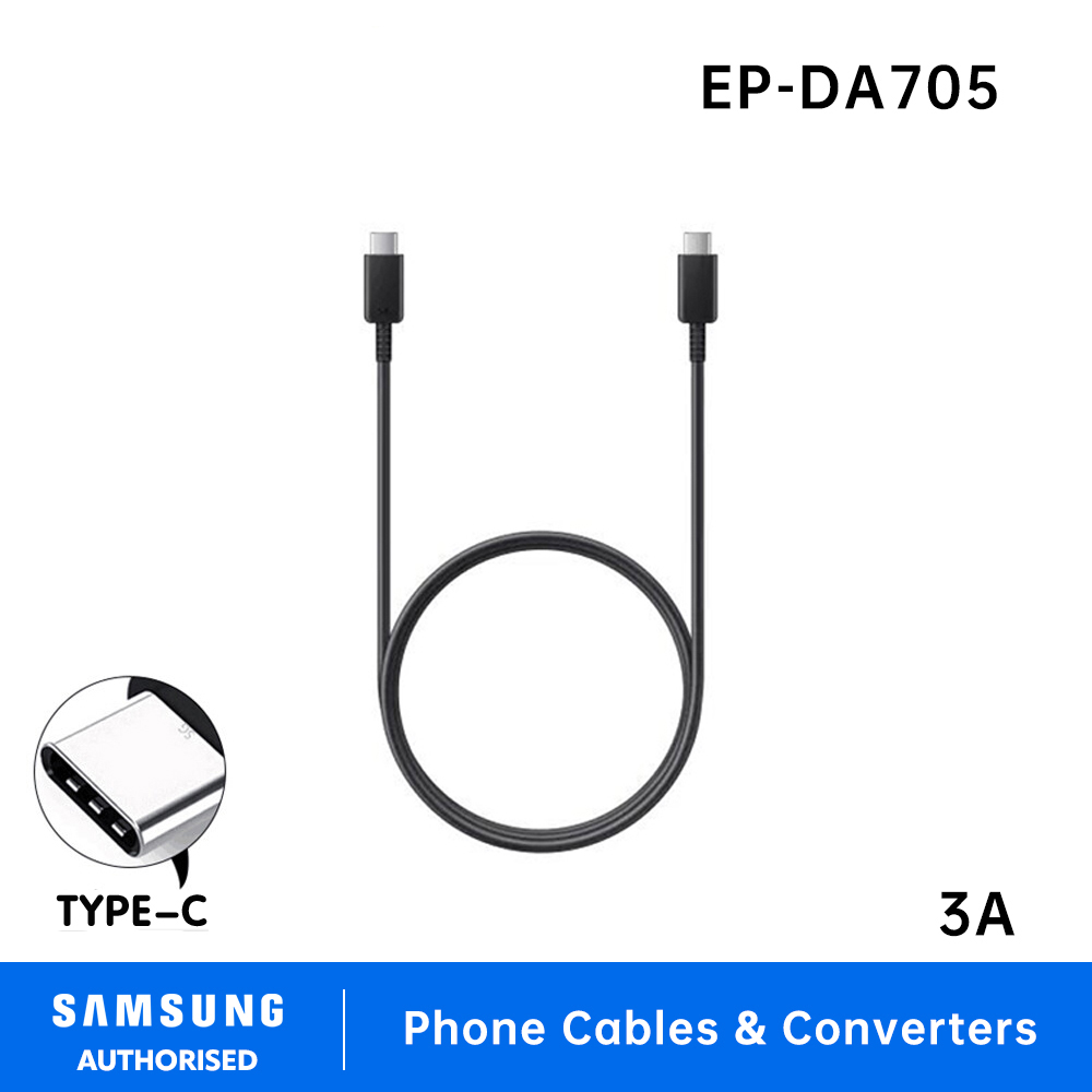 Original Samsung Type-C to Type-C 3A Cable 1m For Samsung Devices - Image 2
