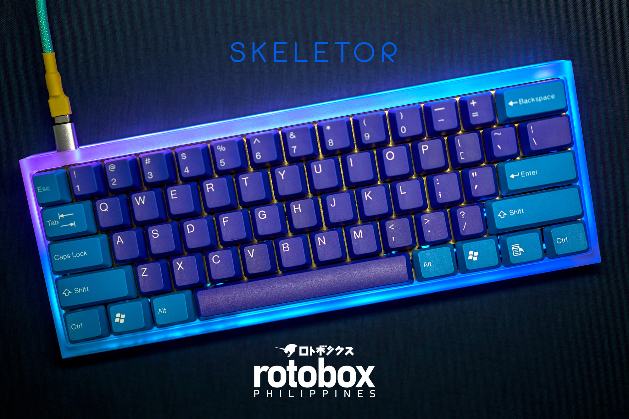 Tai Hao Skeletor Abs Doubleshot 104 Keys Keycaps Set Lazada Ph