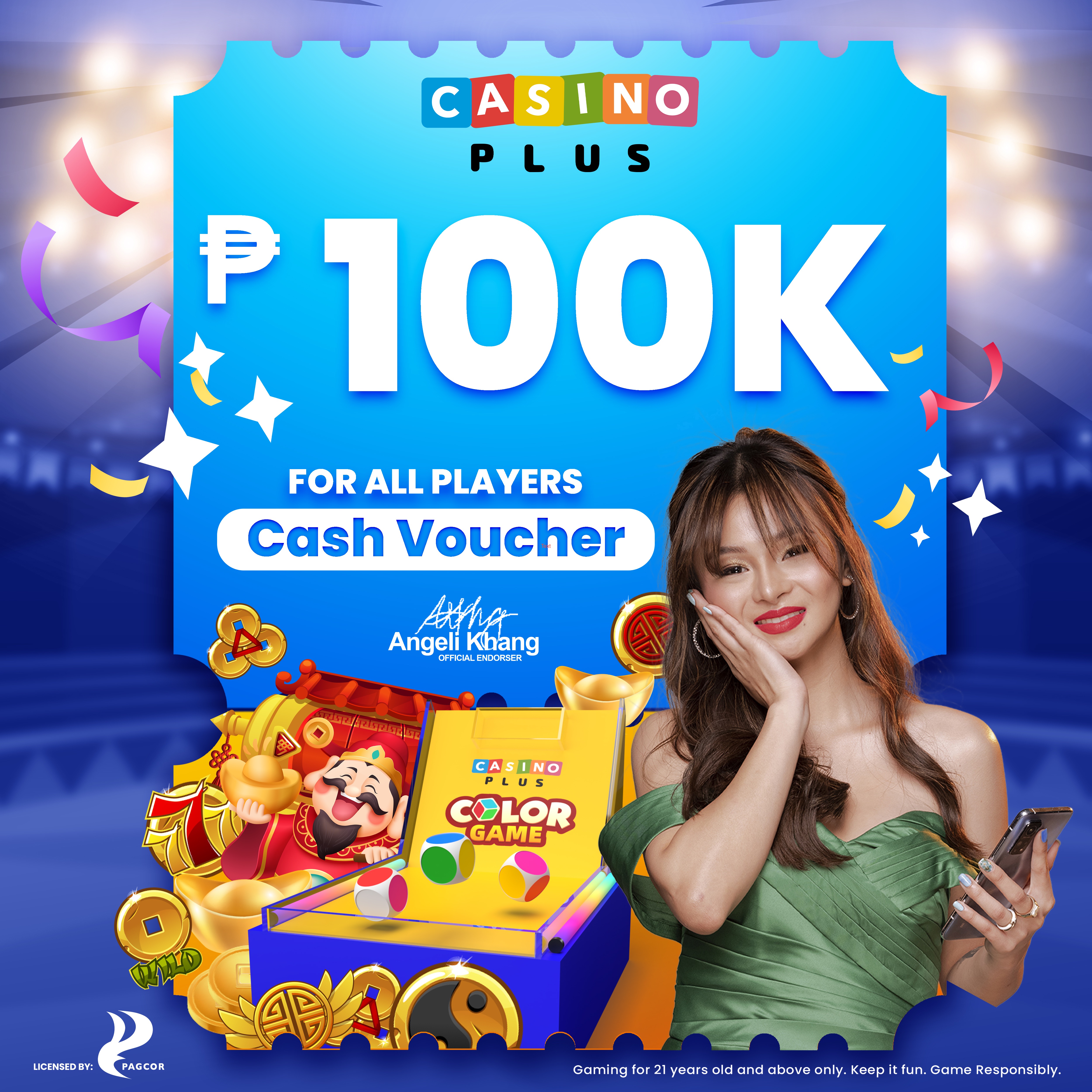 Casino Plus ₱100K eVoucher