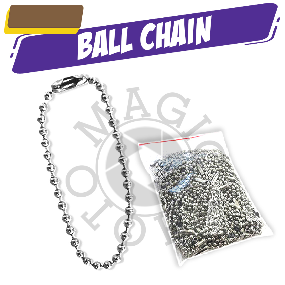 Colorful Round Beads Alloy Ball Chain For Diy Bracelet Key - Temu  Philippines