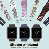 Apple Watch Soft Silicone Band - Various Styles for Men/Women