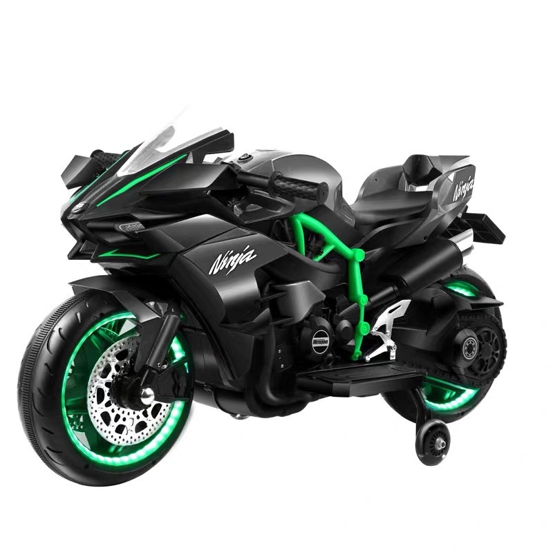 Xe máy điện mô tô 3 bánh Ninja H2R thể thao tải trọng 60KG (Đỏ-Xanh-Đen-Trắng)