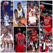 Michael Jordan - Nba Basketball Jersey pt.1