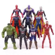 Avengers Infinity set of 8/10 Collectible action figures