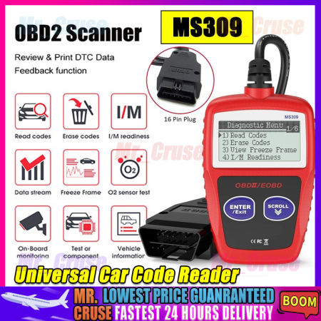 MS309 OBD2 Car Diagnostic Scanner