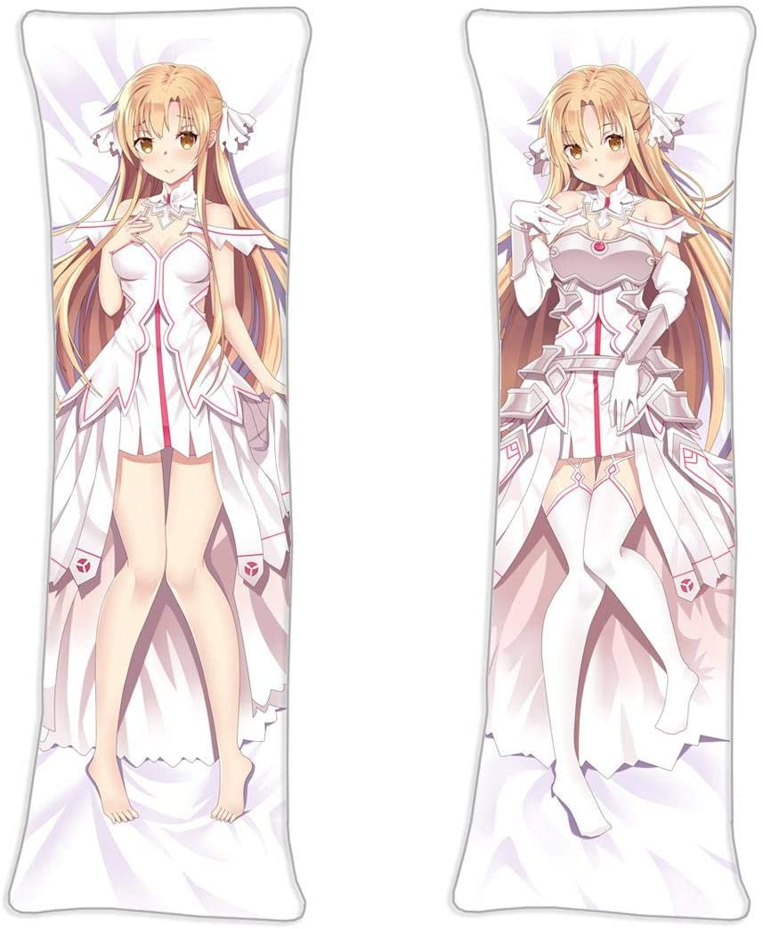 Asuna Pillow Cover Dakimakura Anime Body Pillow atelieryuwa.ciao.jp