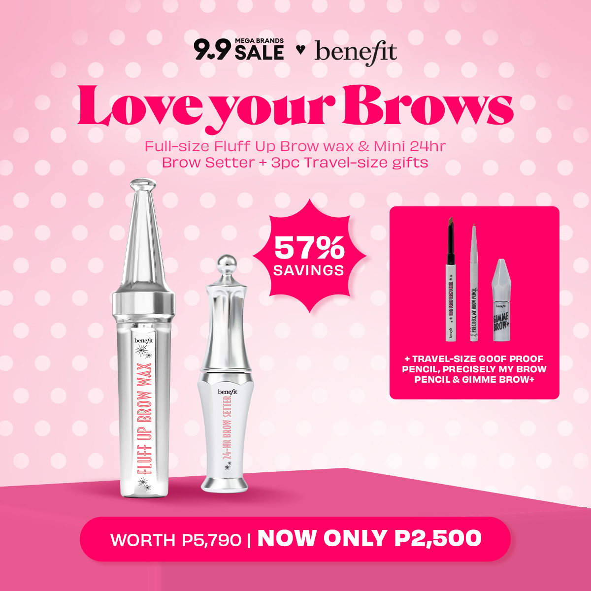 Discount on Benefit  shoes - SKU: [9.9 Exclusive SEPT 8 8PM - SEPT 13 ONLY] Love your Brows