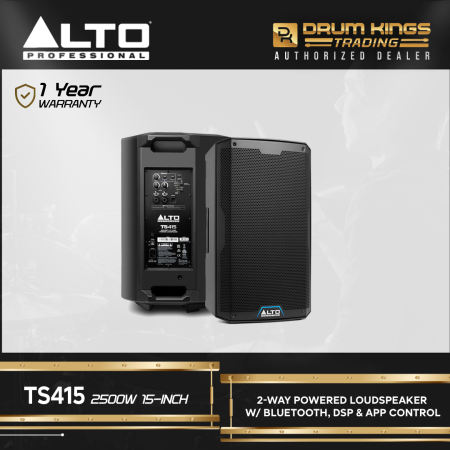 Alto TS415 15-Inch Powered Loudspeaker with Bluetooth and DSP