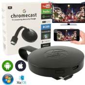 Chromecast G2: Wireless TV Stick for Mirroring iOS/Android