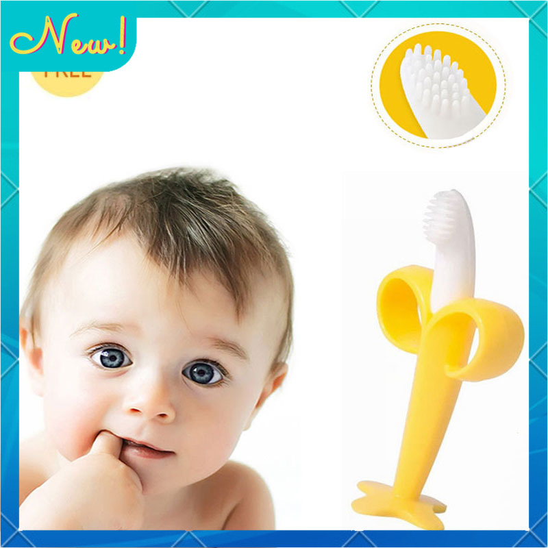 Just For Tots By MAD Cactus Teething Toothbrush 2in1 Baby Teether Toy