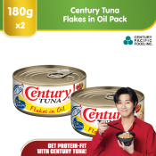 Century Tuna Flakes in Oil 180g x2