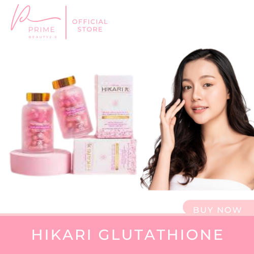 Official Hikari Glutathione Ultra & Slim Capsules - Lighten Skin, Protect  Against Sun Damage | Lazada Philippines