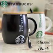 Starbucks Ceramic Coffee Mug with Lid and Stirrer, 500ml