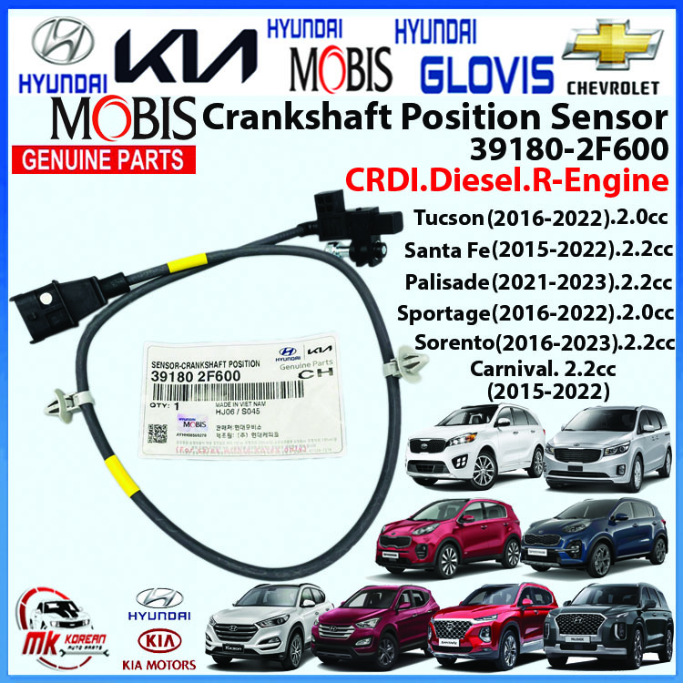 Engine Crankshaft Replacement For Hyundai & Kia 2.4L - Compatible With Sonata, Tucson, Optima Kia Optima Engine Crankshaft Replacement - Foto 8