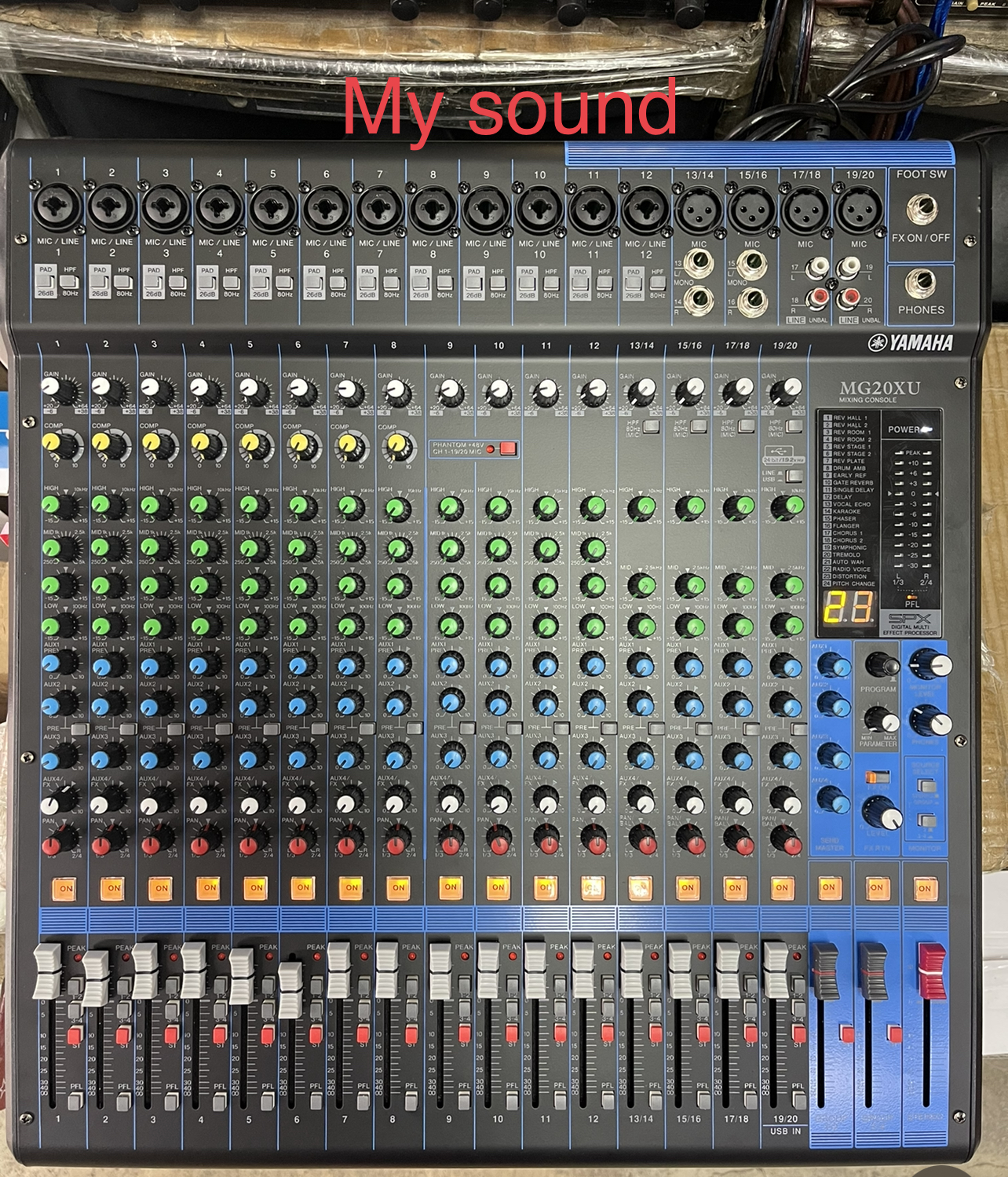 Audio Lexicon effect 8 channel professional mixer mixing console EFX8, AUDIO MIXER, Sinbosen