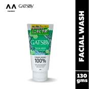 GATSBY Facial Wash Acne Care Foam AQ 130g
