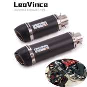 Carbon Fiber Motorcycle Exhaust Pipe with DB Killer, LEOVINCE Universal