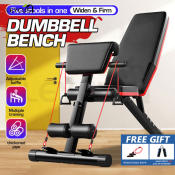 Leycus Adjustable Dumbbell Bench Press Chair - Fitness Equipment