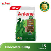 Anlene 3X Adult Milk Powder Chocolate 600G