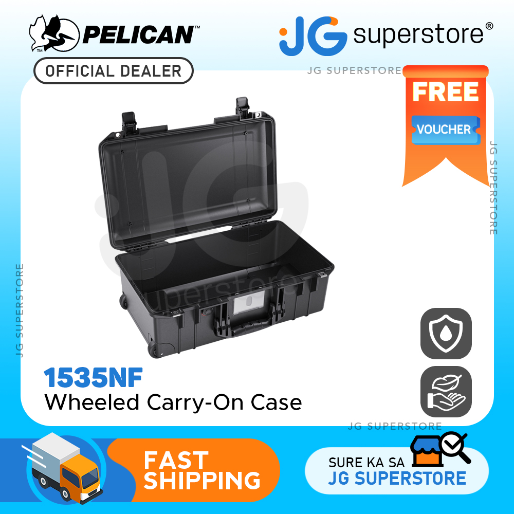 Pelican 1510 Carry-On Case with Foam Set (Black) 1510-000-110