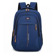 Black Oxford Laptop Backpack for Men - Brand Name Unavailable