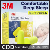 3M Noise Reduction Foam Ear Plugs - Sleep Better